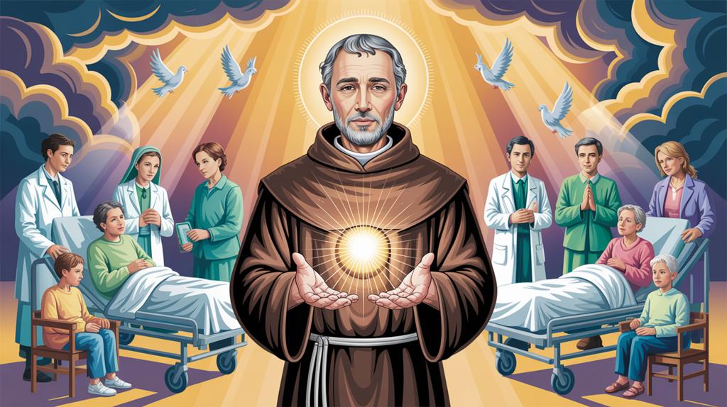 Preghiera a Padre Pio per la Protezione dei Malati